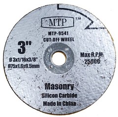 3″ Abrasive Disc Cutting Blade For Ryobi Milwaukee Dewalt Cutoff Abrasive 3/8″