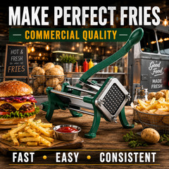 3/8″ French Fry Cutter Potato Fries Slicer Dicer Chopper Commercial Restaurant