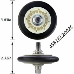 For LG Kenmore Dryer Drum Maintenace Repair Kit Rrum Roller+Belt+Idler Pulley US