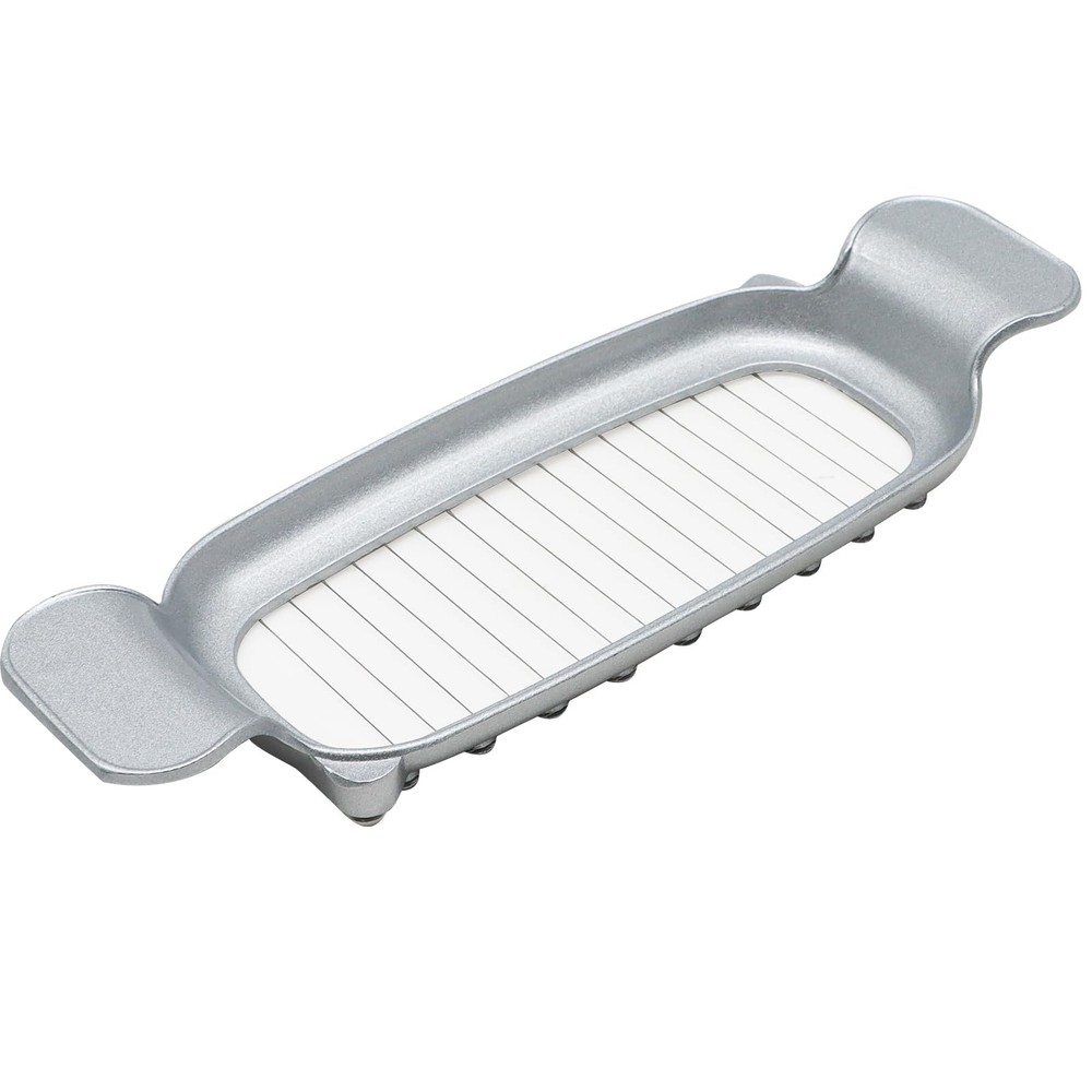 Butter Slicer Cutter Stainless Steel Multipurpose 7.68 x 2.64in, Silver