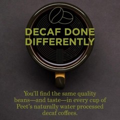 Peet’s Coffee House Blend Decaf Dark Roast Coffee K-Cup Pods, 88 Count.