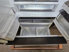 GE Cafe CYE22TP4MW2 36″ Matte White CD French Door Refrigerator NOB #160444