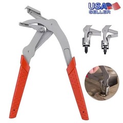 Car Clip Removal Pliers Steel Spring Loaded Fastener Remover Tool for Auto Trim