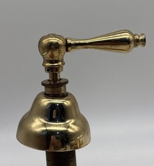 vintag Phylrich Polished brass wide spread bathroom faucet