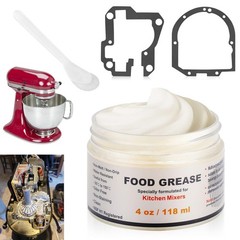 4Oz Food Grade Grease for Kitchenaid Stand Mixer with Gaskets, Extend Machine Li