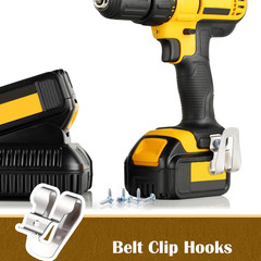 Belt Clip Hook Screw Replacement for Milwaukee Impact Driver Drill Holder 4 Pack