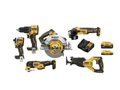 DEWALT DCK650D1P1 20V Max Cordless 6-tool Combo Kit