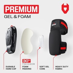 Professional Work Knee Pads for Men Construction with Ankle Support and Heavy…