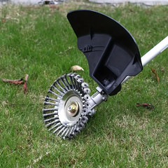 8″ Steel Wire Wheel Brush Grass Cutter Weed Eater Trimmer Head Garden Cleaning