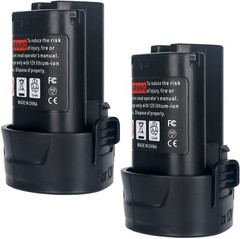 2Pack 4000mAh For MAKITA BL1014 12V 10.8Volt BL1013 Battery 195332-9 194550-6 US