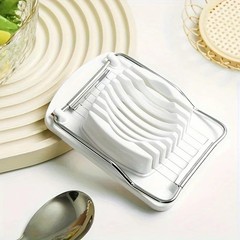 Egg Slicer Stainless Steel Wire Aluminium Egg Cutter Dishwasher Safe Egg Fruit