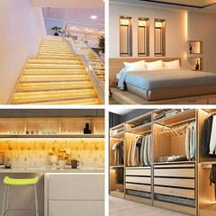 110V LED Strip Light SMD 5050 Flexible Tape Home Outdoor Lighting Rope + US Plug