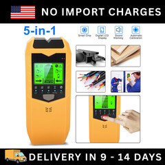 5 in 1 Digital Stud Finder Wood Metal Pipe Wire Wall Scanner Sensor LCD Detector