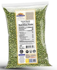 Rani Fennel Seeds (Saunf Sabut) Whole Spice 3.5oz (100g)
