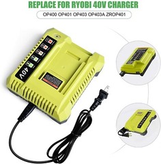 For RYOBI 40V Lithium-Ion 4Ah High Capacity Battery OP40404VNM Battery /Charger