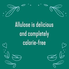 Wholesome Non-GMO Allulose Sweetener, Zero Calorie Sugar Substitute, 12 oz