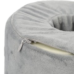 Grey 2pcs Foot Elevating Pillow Ankle Protector Foot Support Pillow Elevator WT