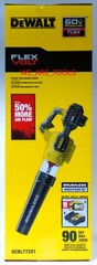 KIT DEWALT FLEXVOLT 60V MAX* Blower, 125 MPH, 9.0 Battery 600 CFM (DCBL772X1)
