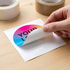 Custom Vinyl Stickers Personalized Decals Your Logo Design Labels Party Wedding