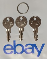 J224 3-NEW Keys For Better Built/Reading Tool box cut to code J224