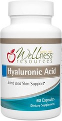 Wellness Resources Hyaluronic Acid from Rooster Comb, 100% Natural Low…