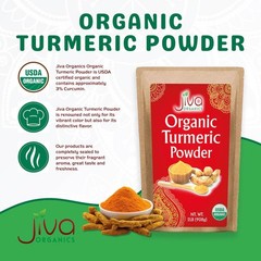 Organic Turmeric Powder 2 LB Bulk Bag – Lab 2 Pound (Pack of 1), Yellow