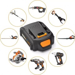 2pack For WORX 20V MAX Extend Lithium Battery 20 Volt WA3520 WA3525 / Charger
