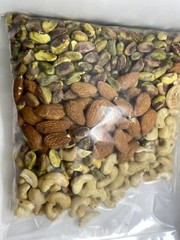 Raw Cashews Raw Almonds Raw Shelled Pistachios Fiesta Gourmet Mix by Agro Sun