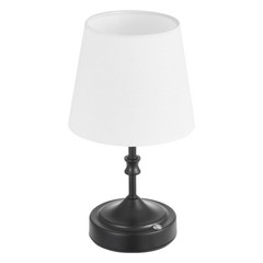 VEVOR Cordless Table Lamp Rechargeable Battery Small Desk Lamp Fabric Shade