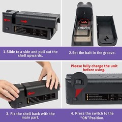 Upgraded Electronic Mouse Trap Control Kill Big Rat Pest Electric Rodent Zapper