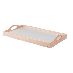 Alani 26.1 In. W. X 10.3 In. H X 12.05 In. D Rectangle Natural and White Breakfa