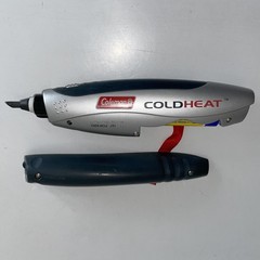 Coleman ColdHeat Electric Cordless Soldering Iron Silver Battery Tool Case