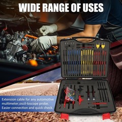 110 Pcs Automotive Circuit Test Lead Kit, Multimeter Test Leads Kit… Fast Ship
