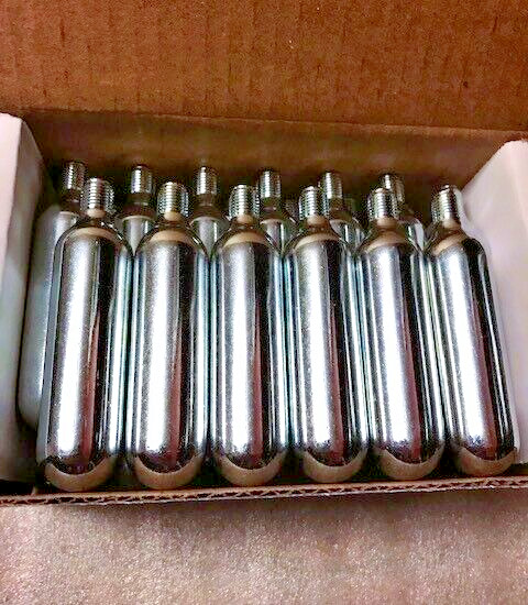 20 Food Grade 16g CO2 Beer Keg Chargers Home Brew carbonation Threaded cartridg