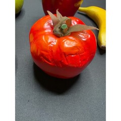 Vintage Decorative Faux Fruit Vegetable Lot 10 Apple Banana Avocado Pepper Onion