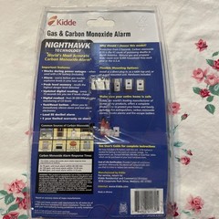 Kidde KN-COEG-3 Explosive Gas Alarm Carbon Monoxide Alarm Detector wBattery SEE