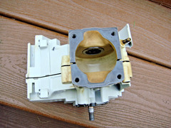 GENUINE STIHL 020T TOP HANDLE CHAINSAW CRANKCASE HALVES – BOTH SIDES