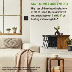 T5 7-Day Smart Wi-Fi Thermostat with Geofence Technology and Auto Changeover, En