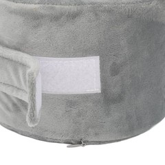 Grey 2pcs Foot Elevating Pillow Ankle Protector Foot Support Pillow Elevator WT