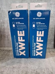 Lot Of 2 NEW GE XWFE Refrigerator Water Filter NO RFID Chip – SEALED Read