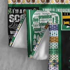 Yuntu Girl Scout Leader Gifts Blanket – Soft Flannel Throw For Scouting