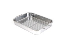 Stainless Steel Roasting Pan, 16 X 12 Inches
