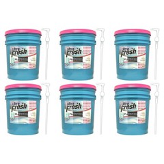 Ultra Fresh Platinum 5 Gal Spring Fresh Fabric Softener Up to 640 Loads (6 Pack)