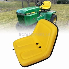 For John Deere Lawn Mower Garden Tractor Seat Yellow 318 322 330 332 400 420 430