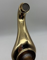 vintag Phylrich Polished brass wide spread bathroom faucet