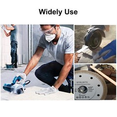 5pcs Diamond Cutting Wheel Disc 4-1/2″ Grinder Saw Blade Porcelain Tile Marble