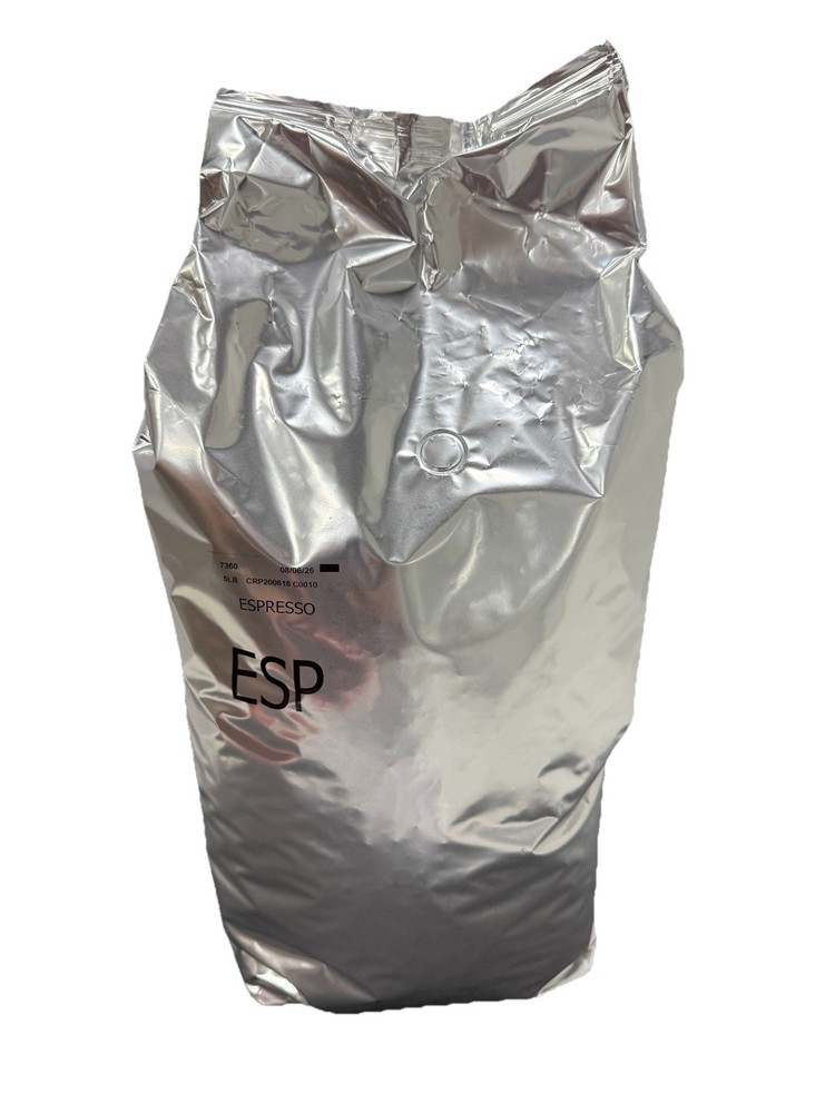 Starbucks Espresso 5 Lb Bag 9/26 Sealed New Whole Beans Fresh