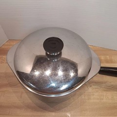 Vintage Revere Ware 1801 3 Qt Saucepan Double Boiler Insert Lid Copper Bottom 79