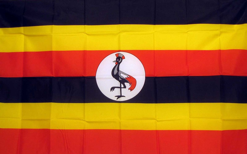 UGANDA COUNTRY 3’X 5′ POLY FLAG