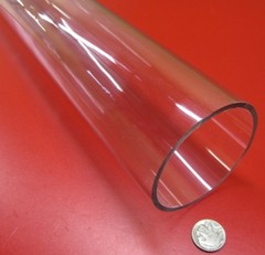 Kmac Polycarbonate Round Clear Tube/ Tubing 3.25″ OD x 3.0″ ID (3 1/4″ x 3.0″)